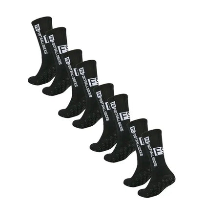 4 Paar Ultra-Grip Football Socks