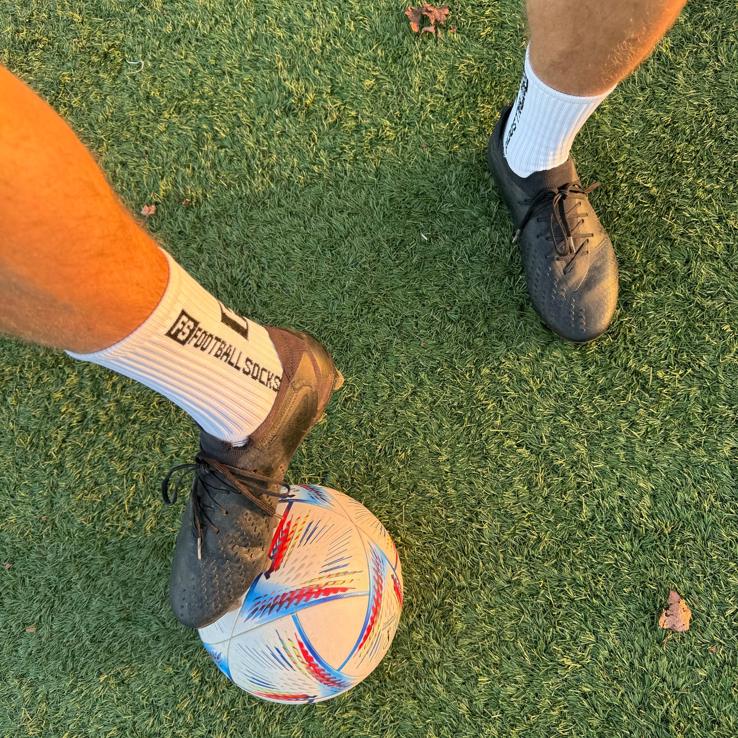 4 Paar Ultra-Grip Football Socks